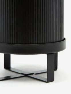 Ferm LIVING Bau Plant Pot - Small - Black -Fine Household Products FERM LIVING BAU PLANT POT SMALL BLACK SS23 GOODHOOD 3