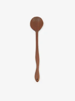 Ferm LIVING Meander Wooden Spoon - 25cm - Dark Brown