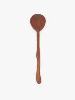 Ferm LIVING Meander Wooden Spoon - 30cm - Dark Brown