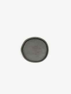Ferm LIVING Yama Tray - Round - Blackened Aluminium -Fine Household Products FERM LIVING YAMA TRAY ROUND BLACKENED ALUMINIUM SS22 GOODHOOD 123517 59cd17f4 1740 4b4d 8a26 92c54d568ce4