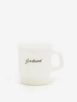 Goods By Goodhood Have A Nice Day Glass Milk Mug -Fine Household Products GOODS BY GOODHOOD HAVE A NICE DAY GLASS MILK MUG AW23 GOODHOOD