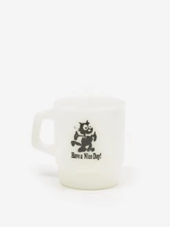 Goods By Goodhood Have A Nice Day Glass Milk Mug