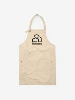 Goods By Goodhood Lifestore Canvas Apron - Natural
