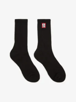 Have A Good Time Frame Sock - Black