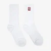 Have A Good Time Frame Sock - White