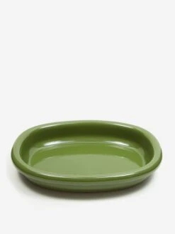 HAY Barro Oval Dish - Large - Green