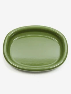 HAY Barro Oval Dish - Large - Green -Fine Household Products HAY BARRO OVAL DISH LARGE GREE SS24 GOODHOOD 2