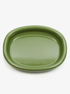 HAY Barro Oval Dish - Large - Green -Fine Household Products HAY BARRO OVAL DISH LARGE GREE SS24 GOODHOOD 2 scaled