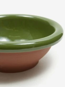 HAY Barro Salad Bowl - Small - Green -Fine Household Products HAY BARRO SALAD BOWL SMALL GREEN SS24 GOODHOOD 3