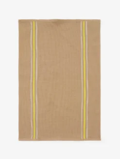 HAY Canteen Tea Towel - Beige And Yellow