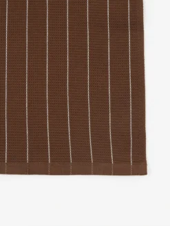 HAY Canteen Tea Towel - Chocolate Pinstripe -Fine Household Products HAY CANTEEN TEA TOWEL CHOCOLATE PINSTRIPE AW23 GOODHOOD 1 scaled