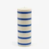 HAY Column Candle - Large - Off-White And Blue