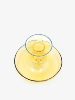 HAY Flare Glass Candleholder - Yellow -Fine Household Products HAY FLARE GLASS CANDLEHOLDER YELLOW AW23 GOODHOOD 1 scaled