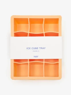 HAY Ice Cube Tray X-Large - Peach -Fine Household Products HAY ICE CUB TRAY X LARGE PEACH AW23 GOODHOOD scaled