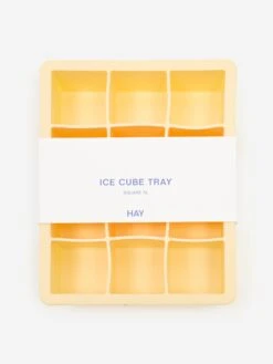 HAY Ice Cube Tray X-Large - Yellow -Fine Household Products HAY ICE CUB TRAY X LARGE YELLOW AW23 GOODHOOD