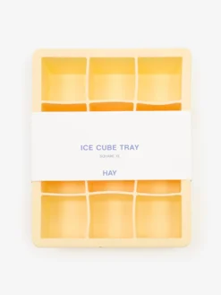 HAY Ice Cube Tray X-Large - Yellow -Fine Household Products HAY ICE CUB TRAY X LARGE YELLOW AW23 GOODHOOD scaled