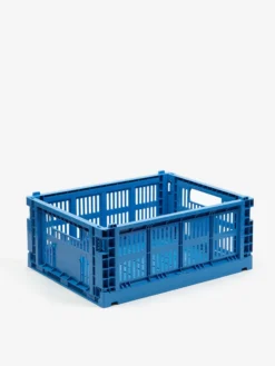 HAY Recycled Colour Crate Medium - Electric Blue