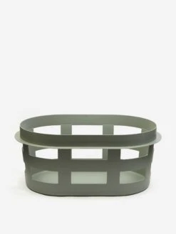 HAY Recycled Washing Basket Small - Army Green