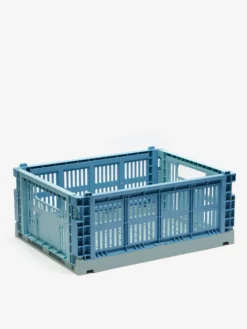 HAY Recycled Colour Crate Mix - Medium - Sky Blue