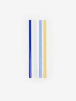 HAY Sip Straight Straw Set Of 4 - Multi