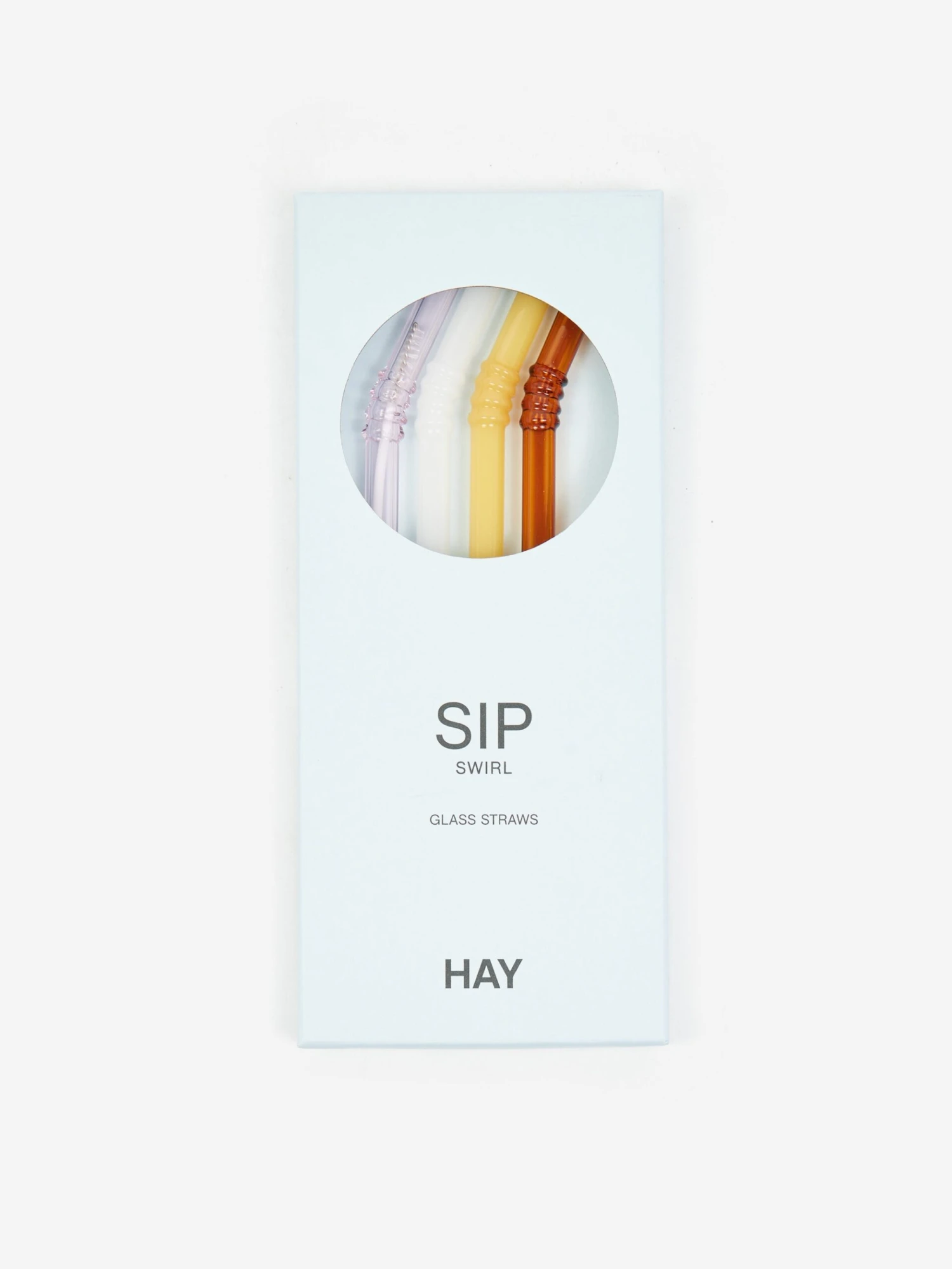 HAY Sip Swirl Straw Set Of 4 - Multi 5 HAY Sip Swirl Straw Set Of 4 - Multi - Image 5