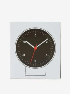 HAY Table Clock By Jasper Morrison - Black 9 HAY Table Clock By Jasper Morrison - Black -Fine Household Products HAY TABLE CLOCK BLACK AW23 GOODHOOD