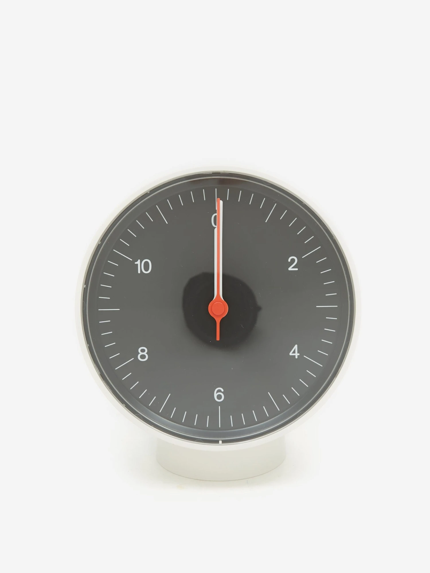 HAY Table Clock By Jasper Morrison - Black 1 HAY Table Clock By Jasper Morrison - Black