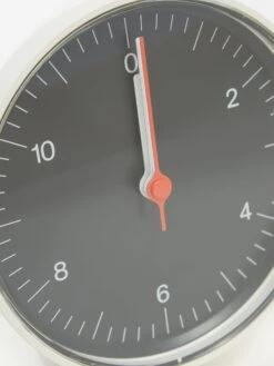 HAY Table Clock By Jasper Morrison - Black 7 HAY Table Clock By Jasper Morrison - Black -Fine Household Products HAY TABLE CLOCK BLACK AW23 GOODHOOD 4