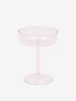 HAY Tint Coupe Glass Set Of 2 - Pink -Fine Household Products HAY TINT COUPE GLASS SET OF 2 PINK AW23 GOODHOOD 3