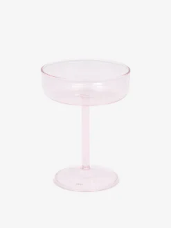 HAY Tint Coupe Glass Set Of 2 - Pink -Fine Household Products HAY TINT COUPE GLASS SET OF 2 PINK AW23 GOODHOOD 3 scaled
