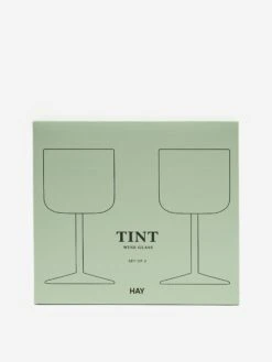 HAY Tint Wine Glass Set Of 2 - Green And Pink 7 HAY Tint Wine Glass Set Of 2 - Green And Pink -Fine Household Products HAY TINT WINE GLASS SET OF 2 GREEN AND PINK AW23 GOODHOOD