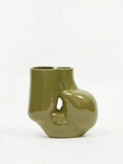Hay W&S Chubby Vase - Olive Green