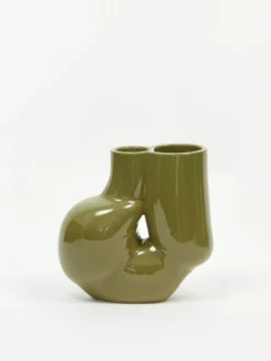 Hay W&S Chubby Vase - Olive Green -Fine Household Products HAY W S CHUBBY VASE OLIVE GREEN AW20 GOODHOOD 0093 371688ef 5d70 4514 bc3c c5a8f68ae7c5 scaled