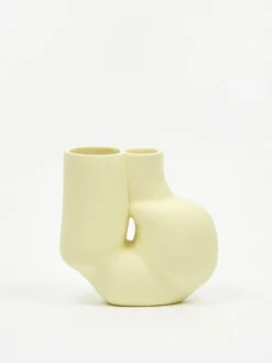 HAY W&S Chubby Vase - Soft Yellow