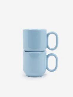 HAY Barro Cup - Set Of 2 - Light Blue -Fine Household Products HAYBARROCUP SETOF2 LIGHTBLUE SS24 GOODHOOD