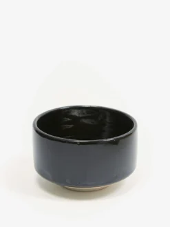 HEÜGE Mino-ware Matcha Bowl Setoguro - Black