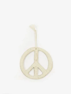 HEY MOON Handmade Peace Ornament -Fine Household Products HEY MOON HANDMADE PEACE ORNAMENT AW23 GOODHOOD scaled
