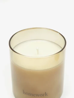 Homework WOOD Candle - 280g -Fine Household Products HOMEWORK WOOD CANDLE 280G AW23 GOODHOOD 3 scaled