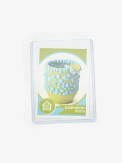 Houseplant By Seth Rogen Limited Edition Gloopy Ashtray - Blue/Chartreuse -Fine Household Products HOUSEPLANT BY SETH ROGEN LIMITED EDITION GLOOPY ASHTRAY BLUE CHARTREUSE AW23 GOODHOOD 2 scaled