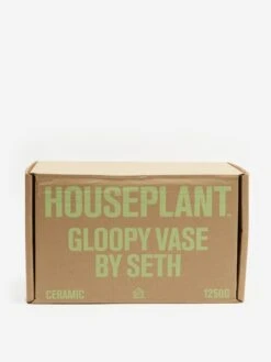 Houseplant By Seth Rogen Limited Edition Gloopy Vase - Coral/Green/Blue -Fine Household Products HOUSEPLANT BY SETH ROGEN LIMITED EDITION GLOOPY VASE CORALGREENBLUE AW23 GOODHOOD