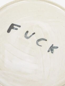 KANA Handmade Fuck Brunch Plate 6 KANA Handmade Fuck Brunch Plate -Fine Household Products KANA HANDMADE FUCK BRUNCH PLATE AW23 GOODHOOD 2