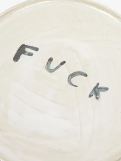 KANA Handmade Fuck Brunch Plate -Fine Household Products KANA HANDMADE FUCK BRUNCH PLATE AW23 GOODHOOD 2 scaled