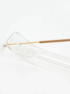 Kuumba Incense Holder - Clear/White -Fine Household Products KUUMBA INCENSE HOLDER CLEAR WHITE SS20 GOODHOOD 27319 scaled