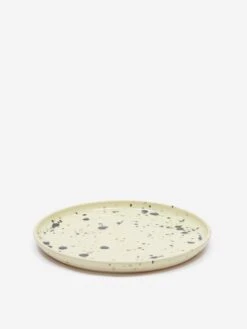 Liam Owen Lichen Glaze Handmade Dinner Plate - Green