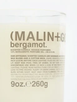 Malin+Goetz Bergamot Candle - 260g -Fine Household Products MALIN GOETZ BERGAMOT CANDLE 260G SS21 GOODHOOD 71604 ae5497fe 23de 4cb4 988e 5ceb84d97b0c scaled