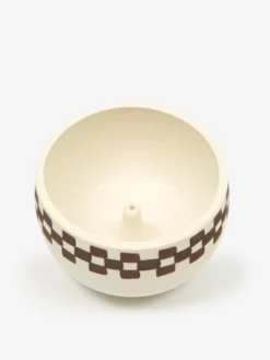 Mellow Incense Bowl Medium - Porcelain Half Check Outside -Fine Household Products MELLOW INCENSE BOWL MEDIUM PORCELAIN HALF CHECK OUTSIDE SS21 GOODHOOD 64372 cfb1007b a5c7 4bcb 9b6f 77abf99580c1 scaled