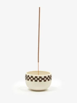 Mellow Incense Bowl Medium - Porcelain Half Check Outside -Fine Household Products MELLOW INCENSE BOWL MEDIUM PORCELAIN HALF CHECK OUTSIDE SS21 GOODHOOD 64374 f86702ac d8a7 4d4d a0ff b4aef2a73b80 scaled