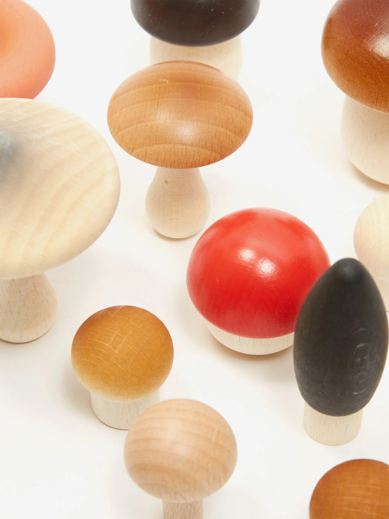 Moon Picnic Wooden Forest Mushrooms Set 2 Moon Picnic Wooden Forest Mushrooms Set - Image 2