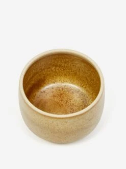 Pottery West Stoneware 250ml Lidded Jar - Ochre -Fine Household Products POTTERY WEST STONEWARE 250ML LIDDED JAR OCHRE SS23 GOODHOOD 2