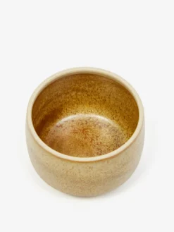 Pottery West Stoneware 250ml Lidded Jar - Ochre -Fine Household Products POTTERY WEST STONEWARE 250ML LIDDED JAR OCHRE SS23 GOODHOOD 2 scaled